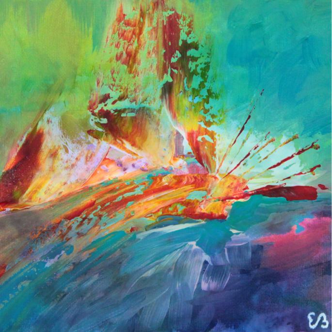Peinture d'Eliora Bousquet - In Corde Coeli (89)