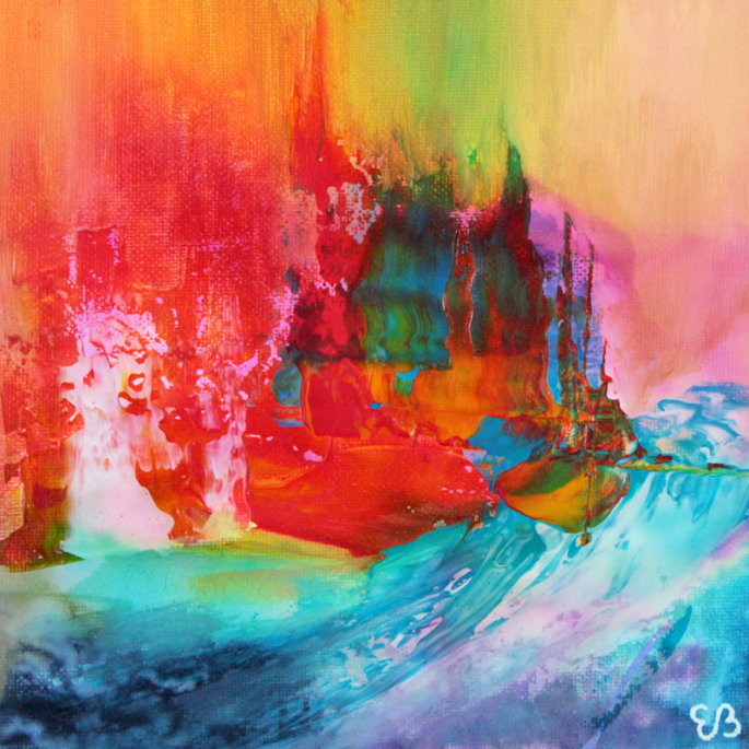 Peinture d'Eliora Bousquet - In Corde Coeli (91)