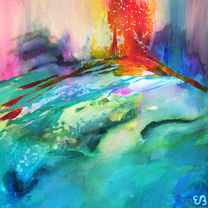 Peinture d'Eliora Bousquet - In Corde Coeli (92)