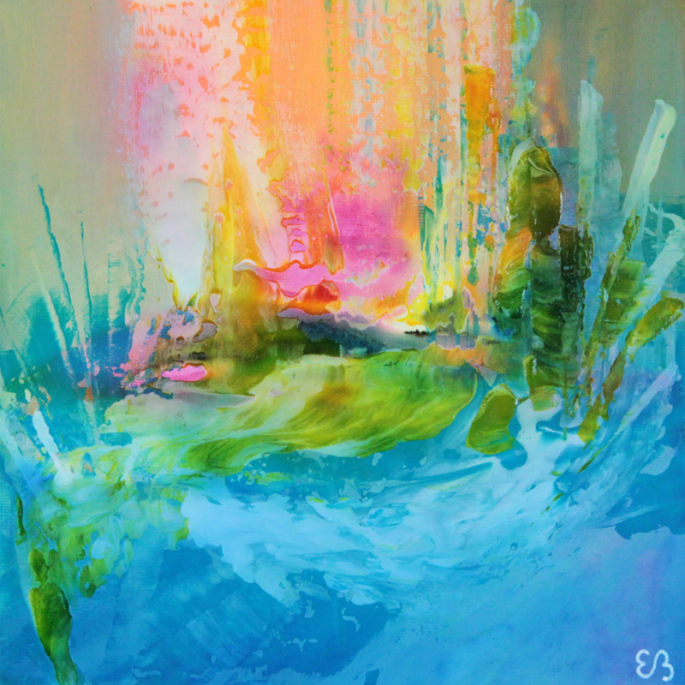 Peinture d'Eliora Bousquet - In Corde Coeli (93)