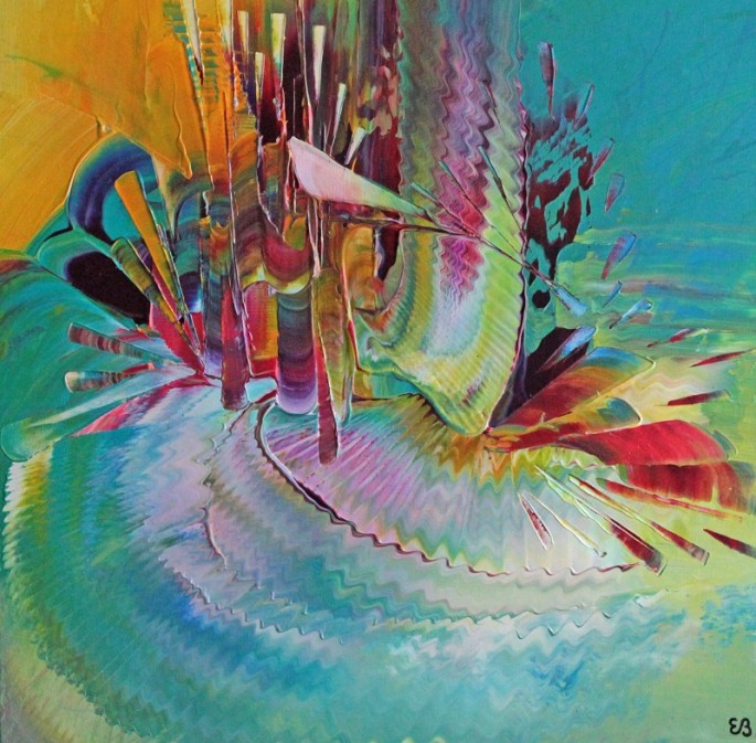 Peinture d'Eliora Bousquet - L'effet mer 9