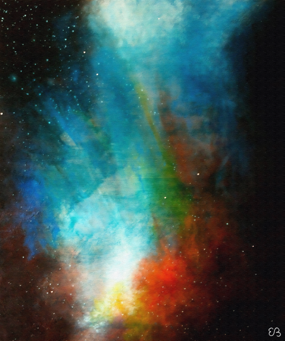 Peinture d'Eliora Bousquet - Le passage