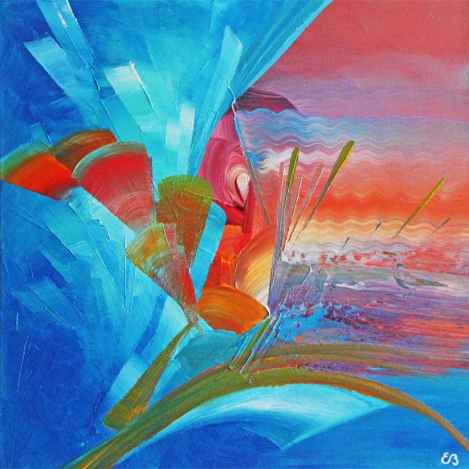 Peinture d'Eliora Bousquet - Oceani Flor