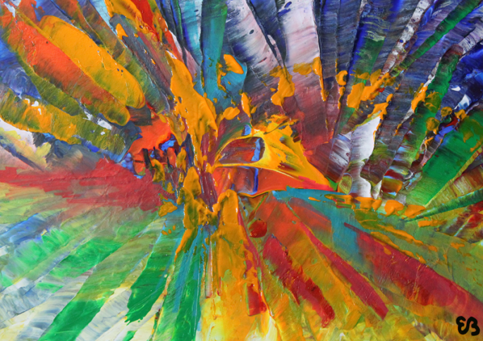 Peinture d'Eliora Bousquet - Pr&eacute;lude automnal