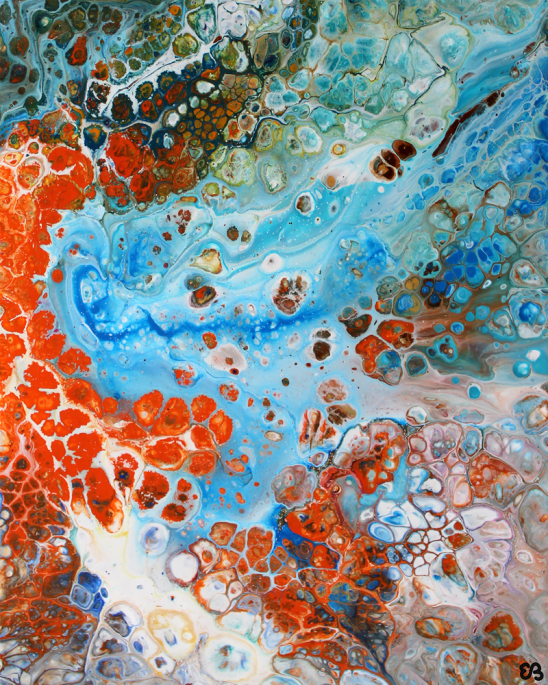 Peinture d'Eliora Bousquet - Quintessence (1155)