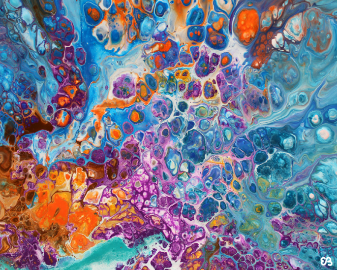 Peinture d'Eliora Bousquet - Quintessence (1159)