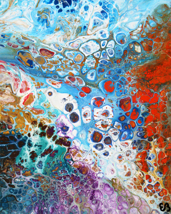 Peinture d'Eliora Bousquet - Quintessence (1168)