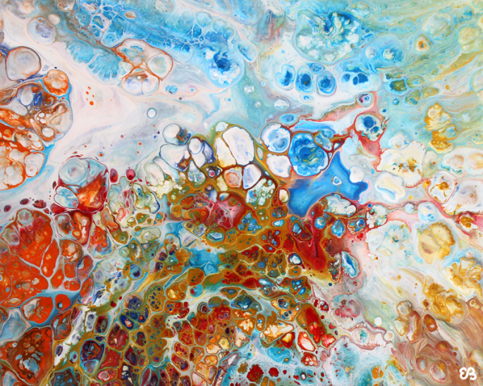 Peinture d'Eliora Bousquet - Quintessence (1174)