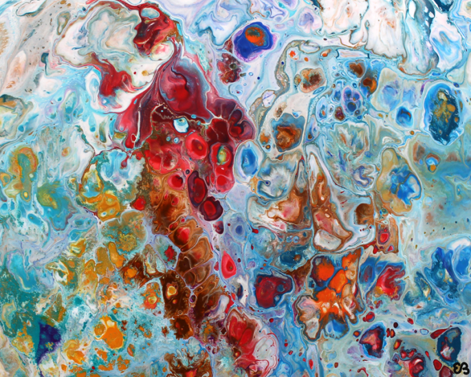 Peinture d'Eliora Bousquet - Quintessence (1176)