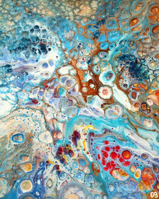 Peinture d'Eliora Bousquet - Quintessence (1179)