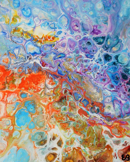 Peinture d'Eliora Bousquet - Quintessence (1183)