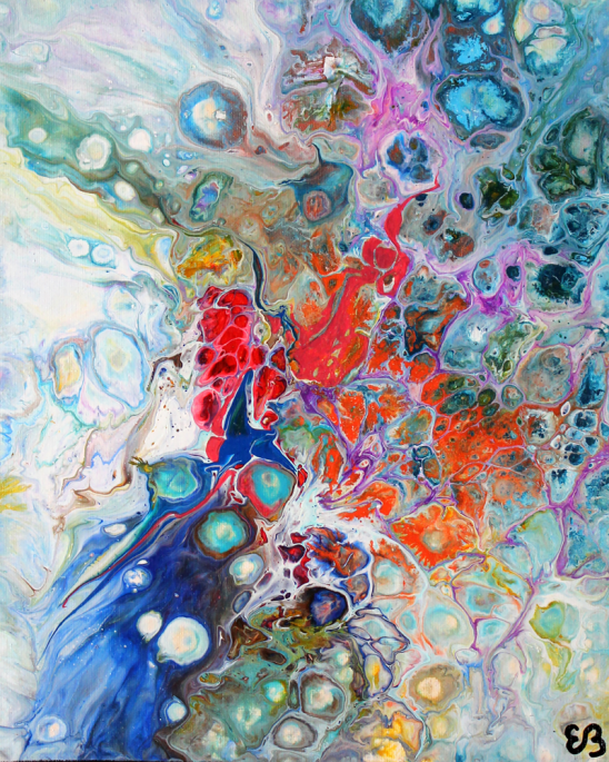 Peinture d'Eliora Bousquet - Quintessence (1184)