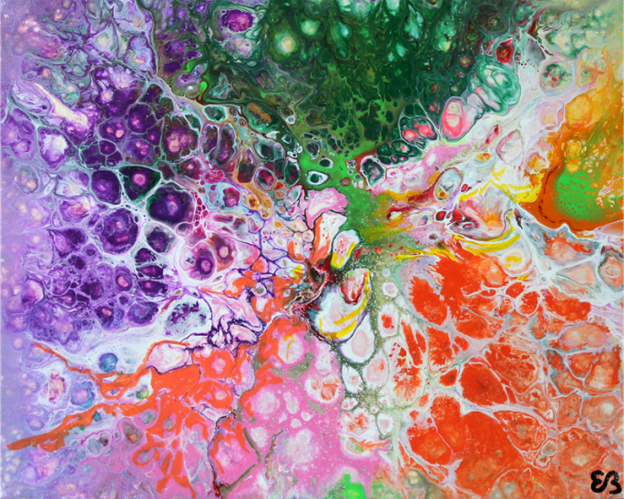 Peinture d'Eliora Bousquet - Quintessence (1187)