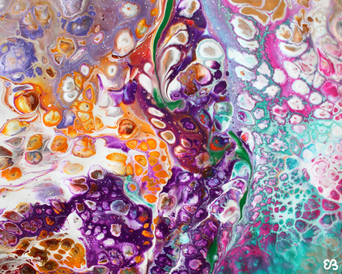 Peinture d'Eliora Bousquet - Quintessence (1200)