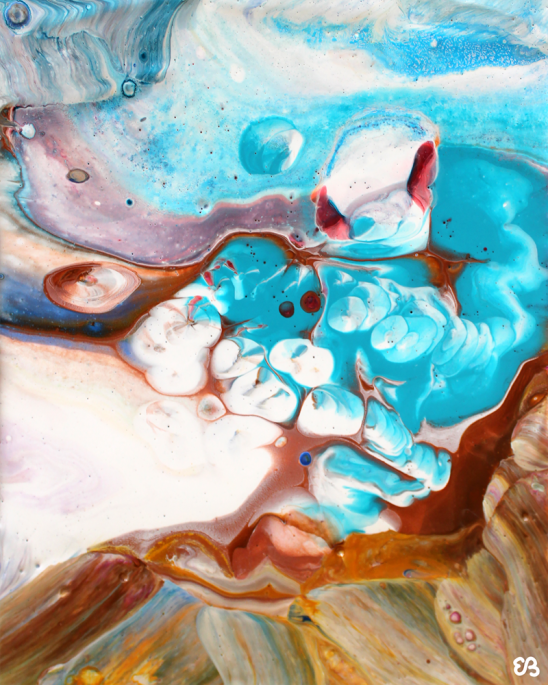 Peinture d'Eliora Bousquet - Quintessence (1201)