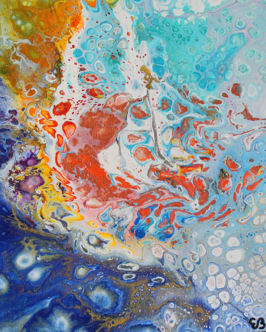 Peinture d'Eliora Bousquet - Quintessence (1203)