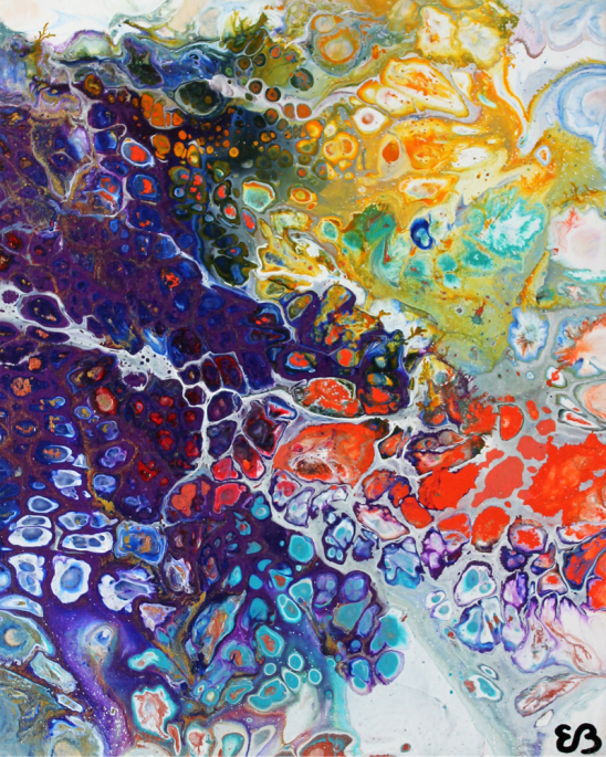 Peinture d'Eliora Bousquet - Quintessence (1205)