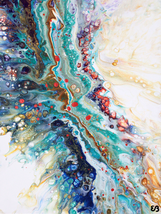 Peinture d'Eliora Bousquet - Quintessence (1243)