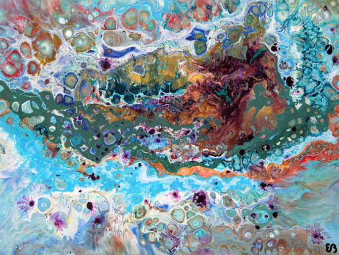 Peinture d'Eliora Bousquet - Quintessence (1249)