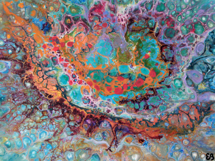 Peinture d'Eliora Bousquet - Quintessence (1253)
