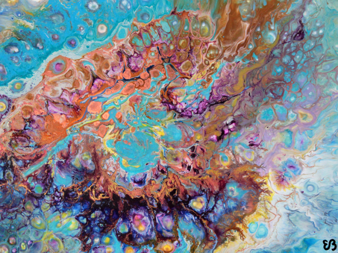 Peinture d'Eliora Bousquet - Quintessence (1254)
