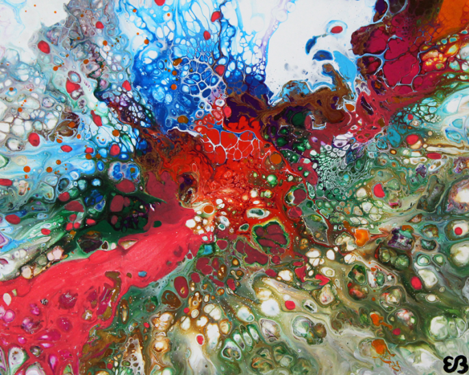 Peinture d'Eliora Bousquet - Quintessence (1268)