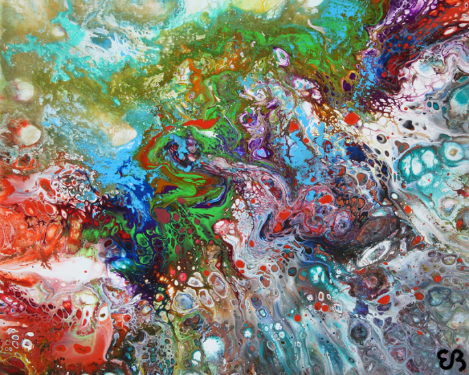 Peinture d'Eliora Bousquet - Quintessence (1284)