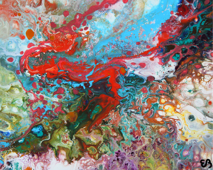 Peinture d'Eliora Bousquet - Quintessence (1288)