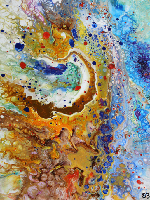 Peinture d'Eliora Bousquet - Quintessence (1400)