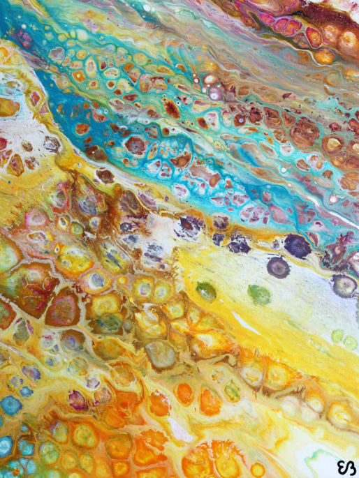 Peinture d'Eliora Bousquet - Quintessence (1405)