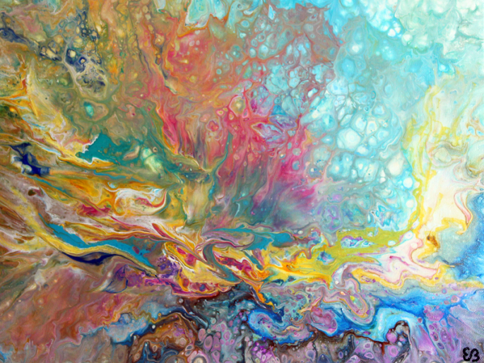 Peinture d'Eliora Bousquet - Quintessence (1406)