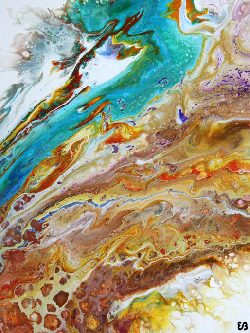 Peinture d'Eliora Bousquet - Quintessence (1407)