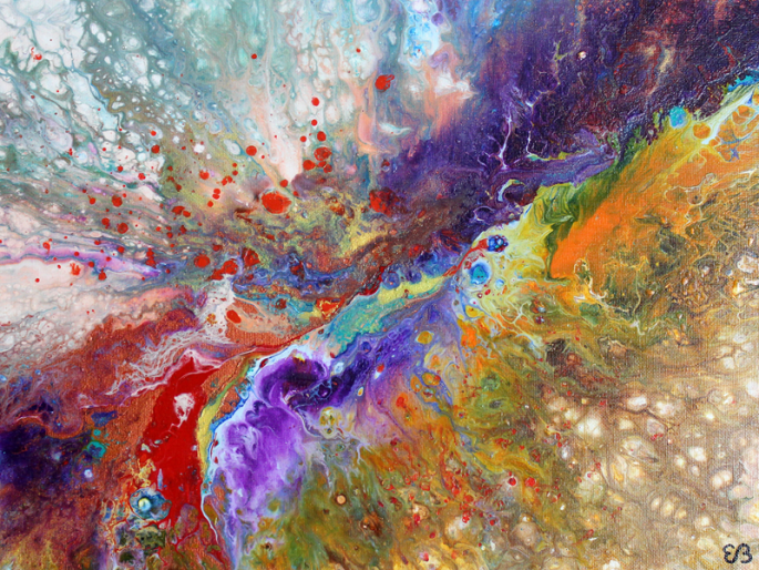 Peinture d'Eliora Bousquet - Quintessence (1418)