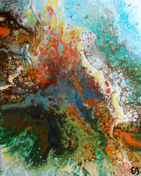 Peinture d'Eliora Bousquet - Quintessence (1446)