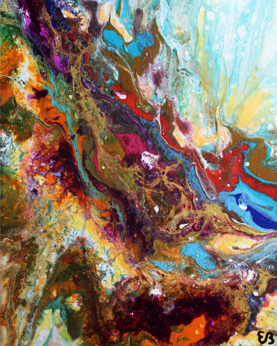 Peinture d'Eliora Bousquet - Quintessence (1449)