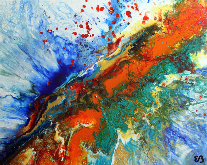 Peinture d'Eliora Bousquet - Quintessence (1451)