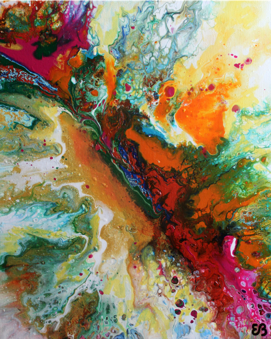 Peinture d'Eliora Bousquet - Quintessence (1457)