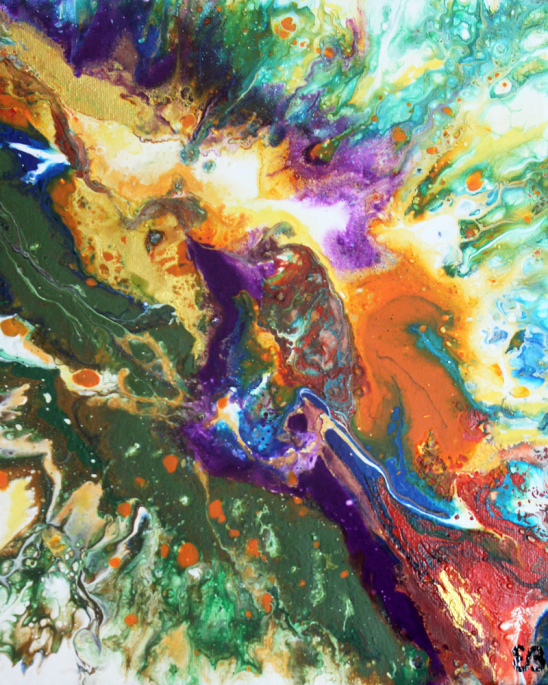 Peinture d'Eliora Bousquet - Quintessence (1458)