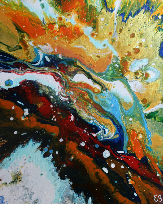 Peinture d'Eliora Bousquet - Quintessence (1463)