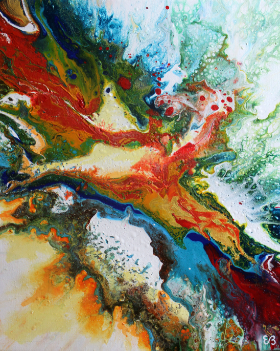 Peinture d'Eliora Bousquet - Quintessence (1467)