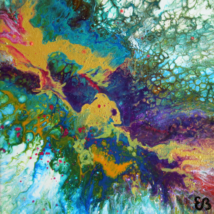 Peinture d'Eliora Bousquet - Quintessence (1483)