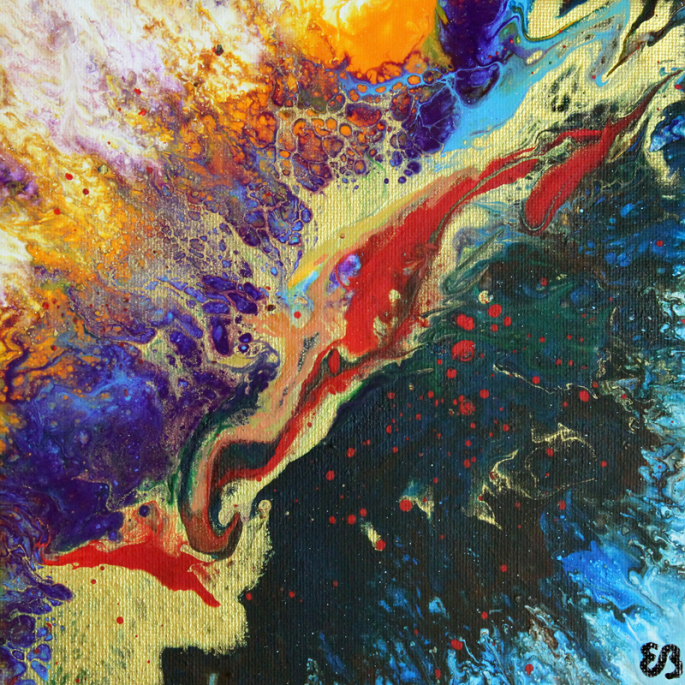 Peinture d'Eliora Bousquet - Quintessence (1484)