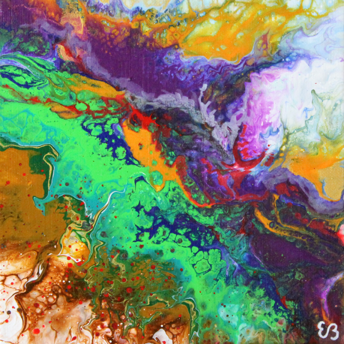 Peinture d'Eliora Bousquet - Quintessence (1506)