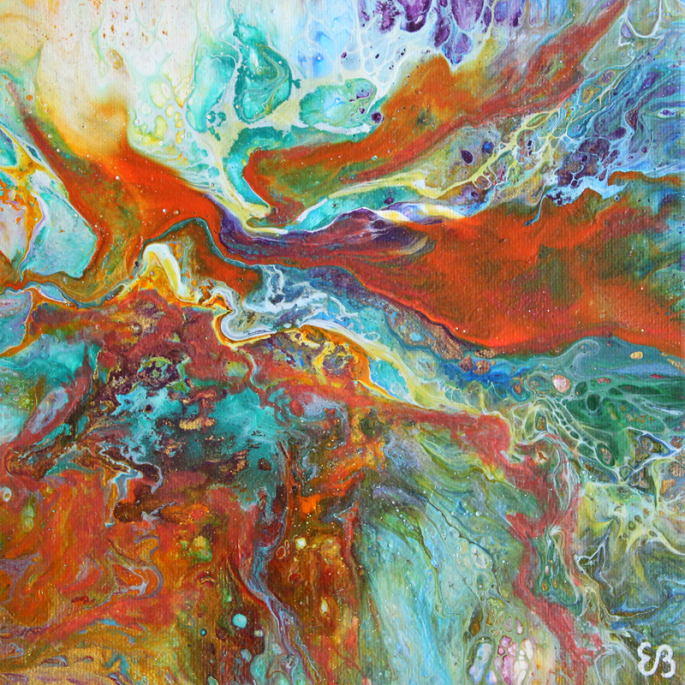 Peinture d'Eliora Bousquet - Quintessence (1553)