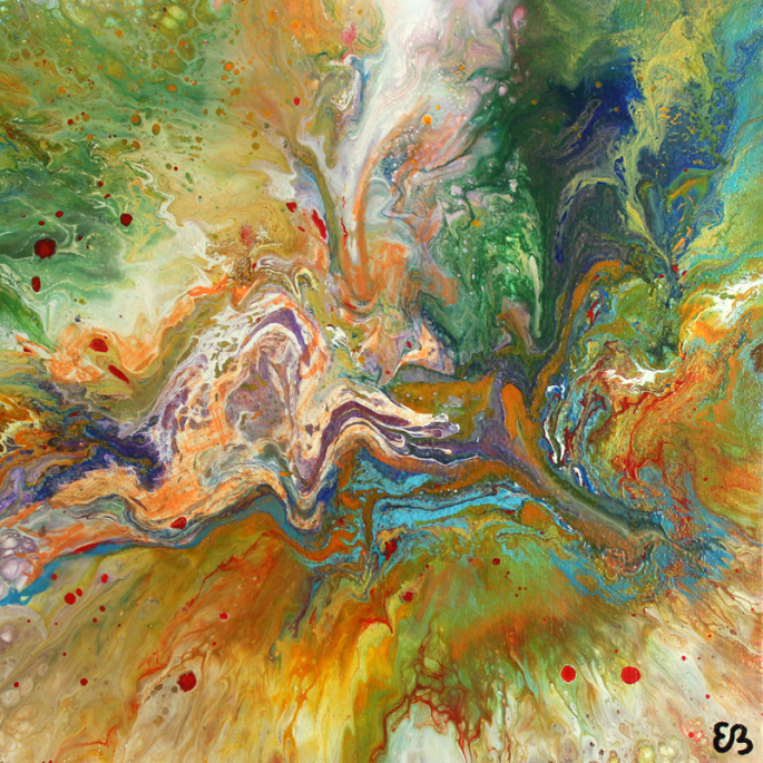 Peinture d'Eliora Bousquet - Quintessence (1685