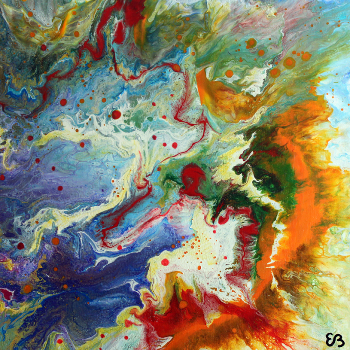 Peinture d'Eliora Bousquet - Quintessence (1692)