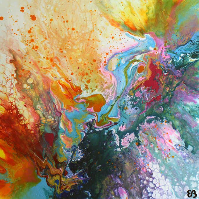 Peinture d'Eliora Bousquet - Quintessence (1697)