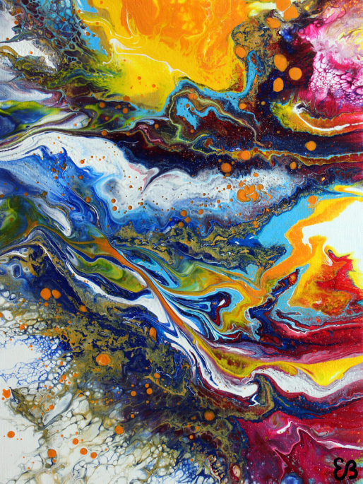 Peinture d'Eliora Bousquet - Quintessence (1701)