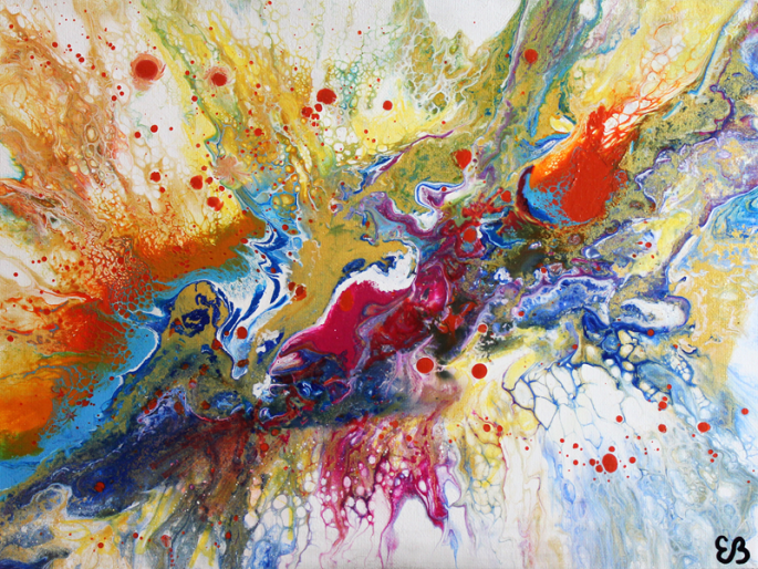 Peinture d'Eliora Bousquet - Quintessence (1704)