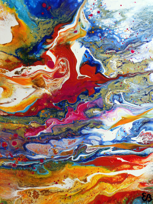 Peinture d'Eliora Bousquet - Quintessence (1708)